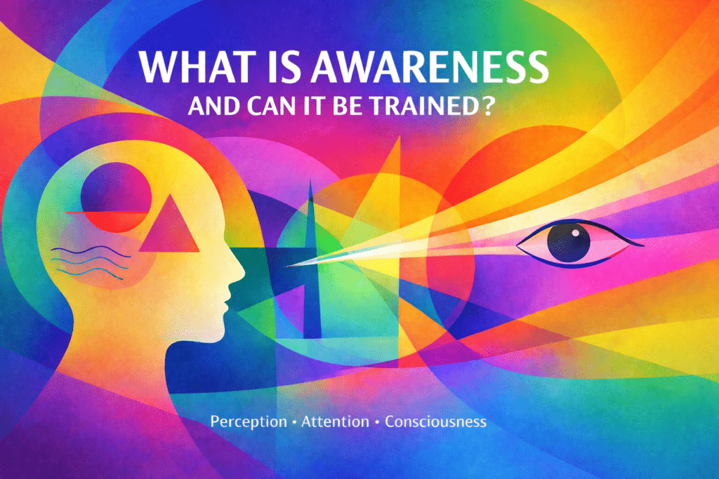What Is Awareness and Can It Be Trained?